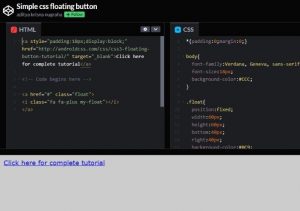 11 CSS Floating Action Buttons – WebTopic