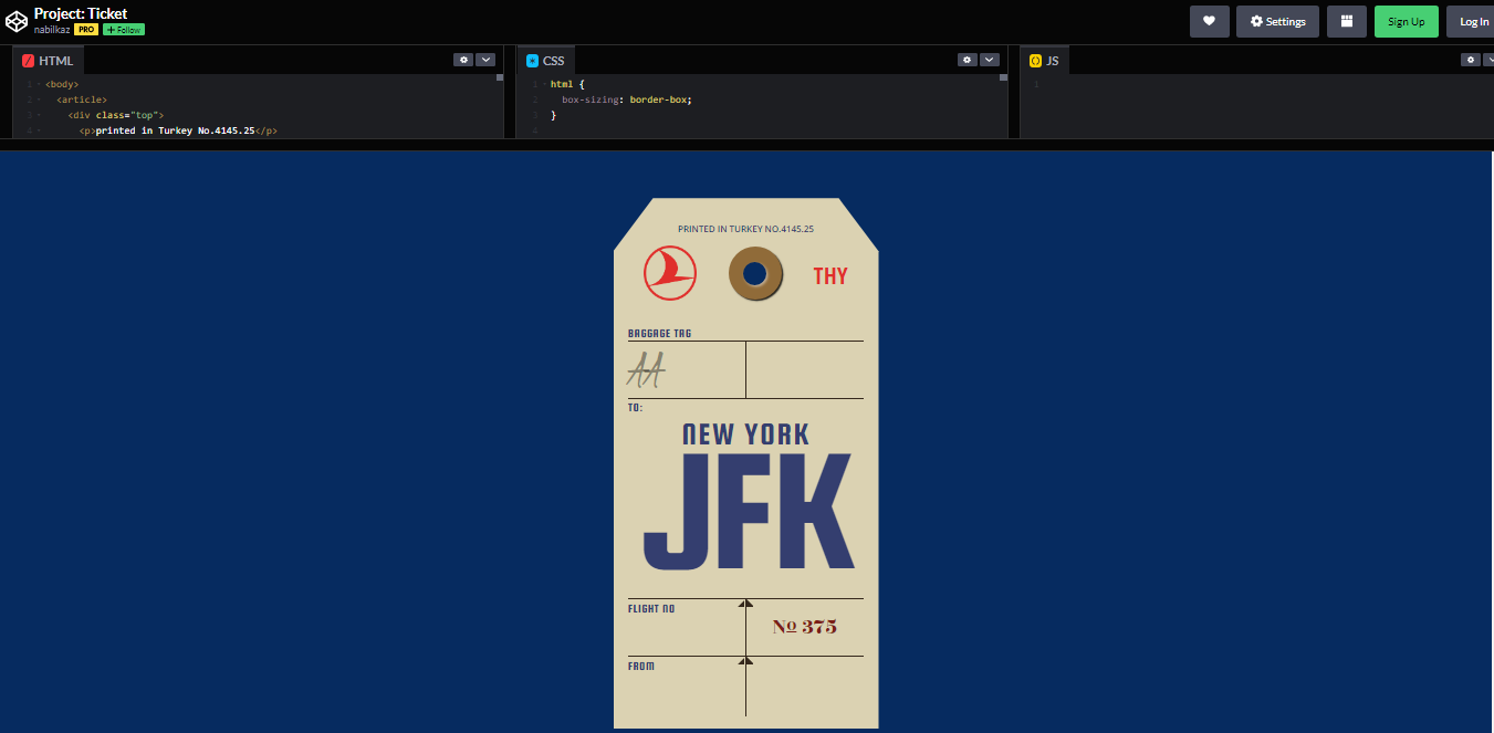 24 CSS Tickets Examples – WebTopic