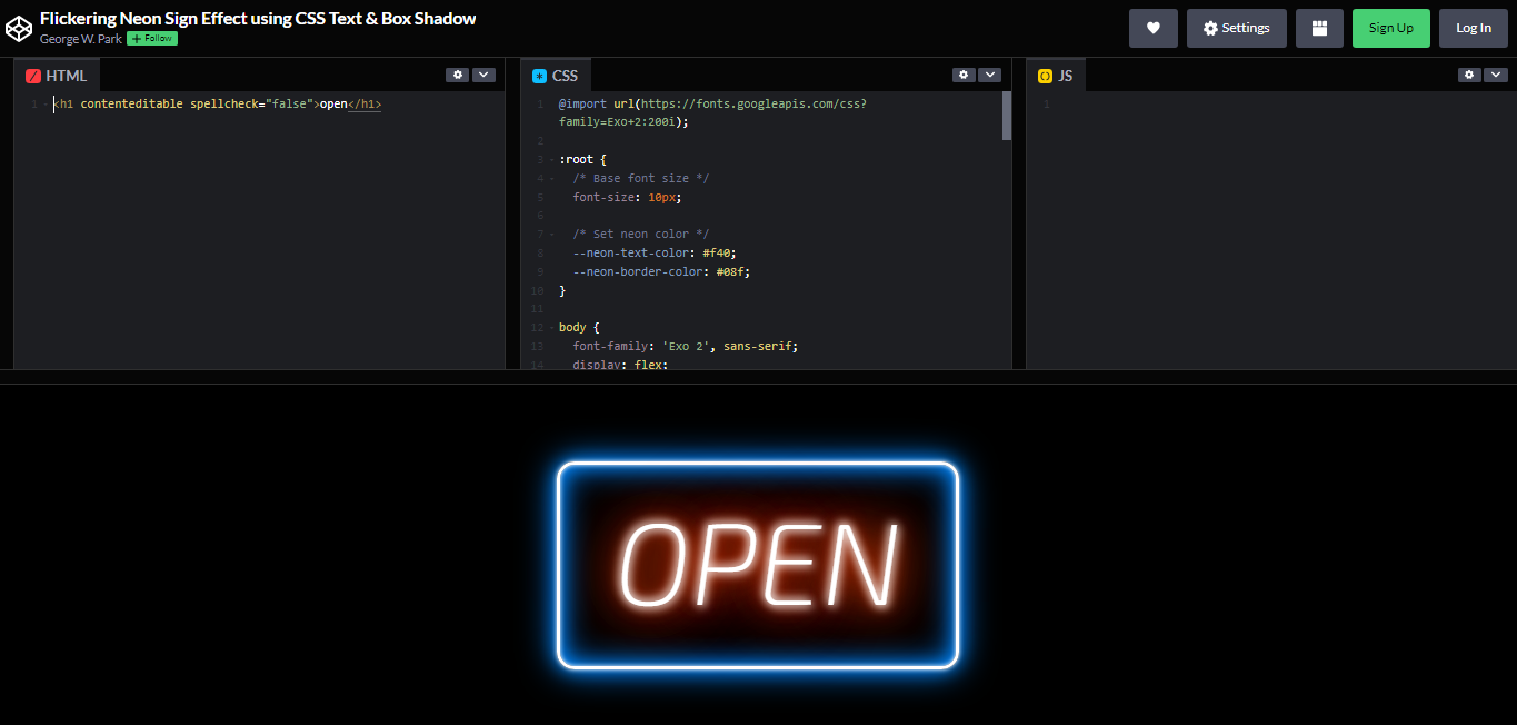 27 CSS Glow Effects With Source Codes – WebTopic
