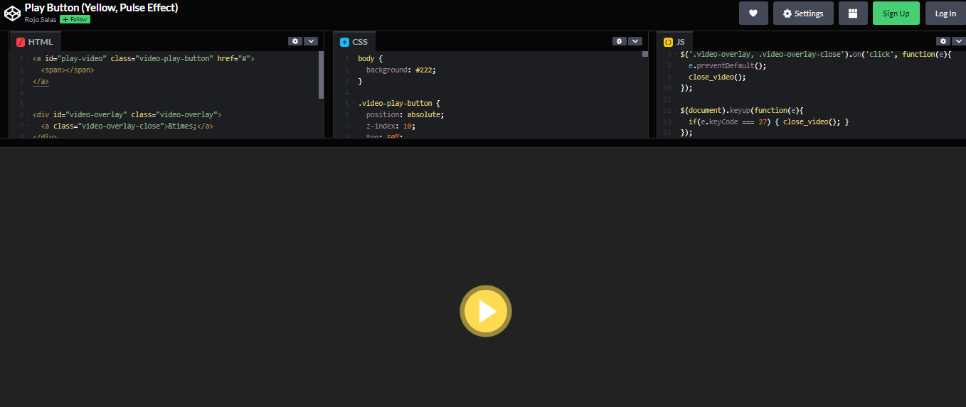 50+ JavaScript Buttons – WebTopic