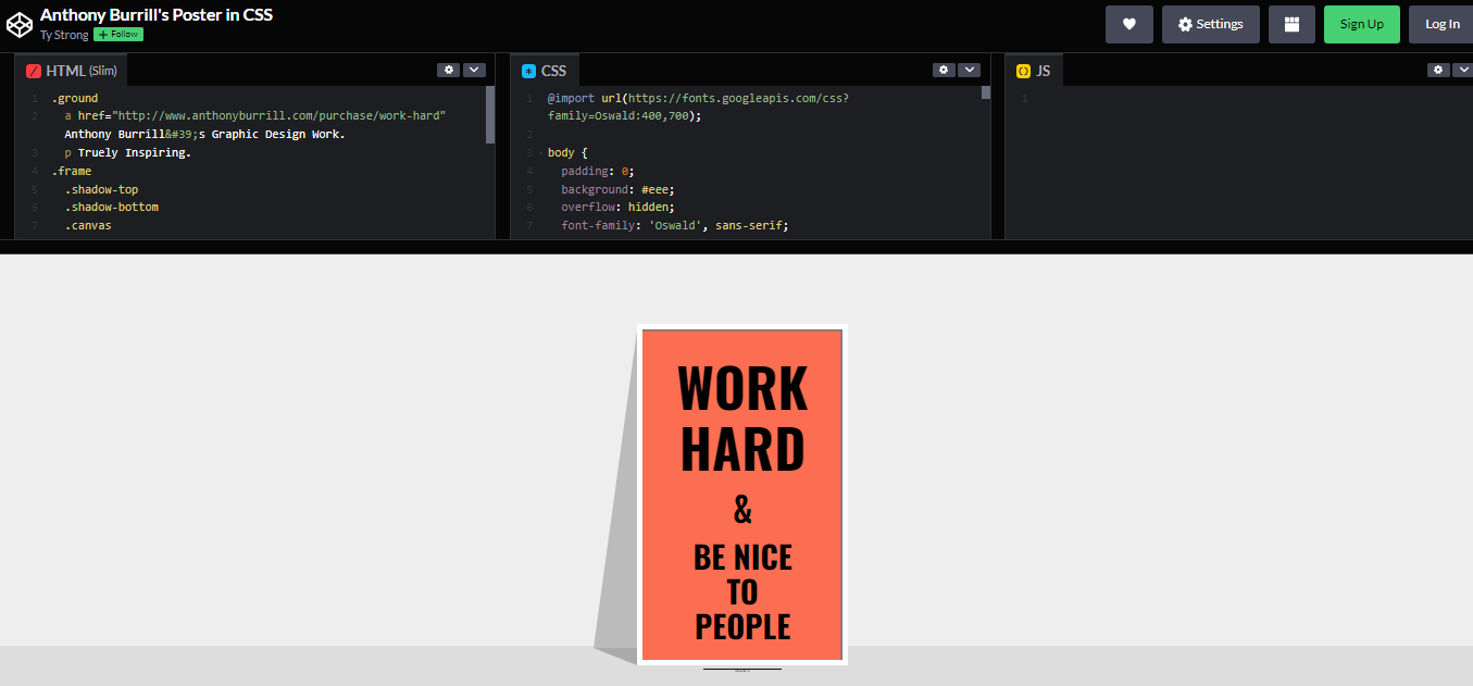 26 CSS Poster Examples To Take Inspiration – WebTopic