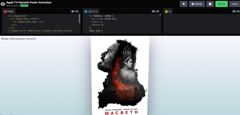 26 CSS Poster Examples To Take Inspiration – WebTopic
