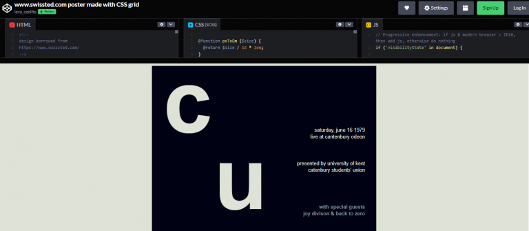 26 CSS Poster Examples To Take Inspiration – WebTopic