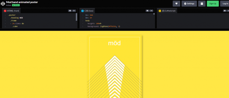 26 CSS Poster Examples To Take Inspiration – WebTopic
