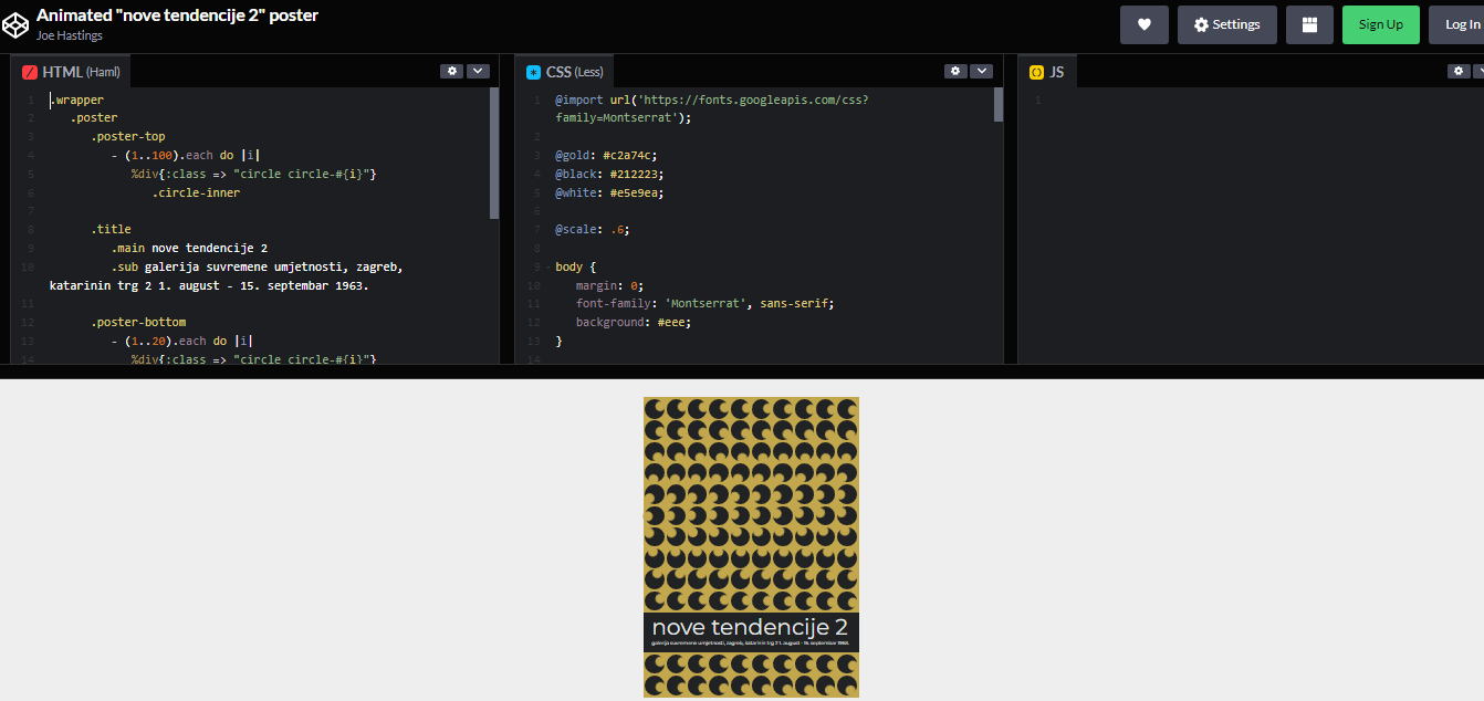 26 CSS Poster Examples To Take Inspiration – WebTopic