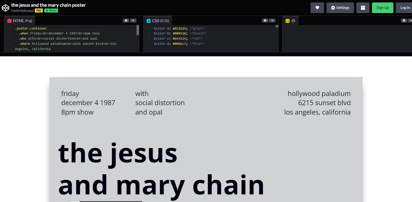 26 CSS Poster Examples To Take Inspiration – WebTopic