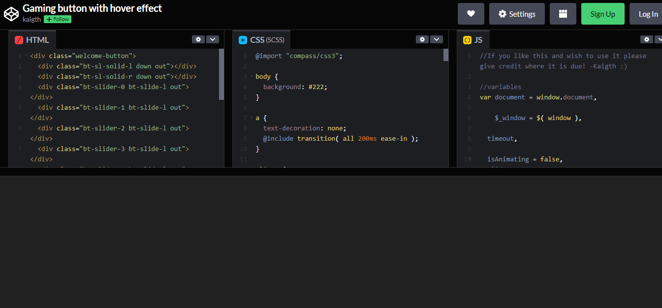 50+ JavaScript Buttons – WebTopic