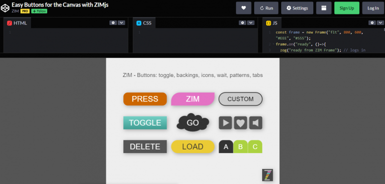 50+ JavaScript Buttons – WebTopic