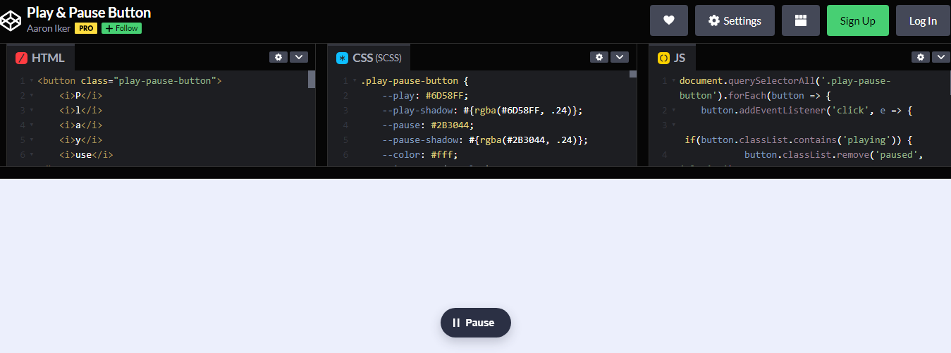 50+ JavaScript Buttons – WebTopic